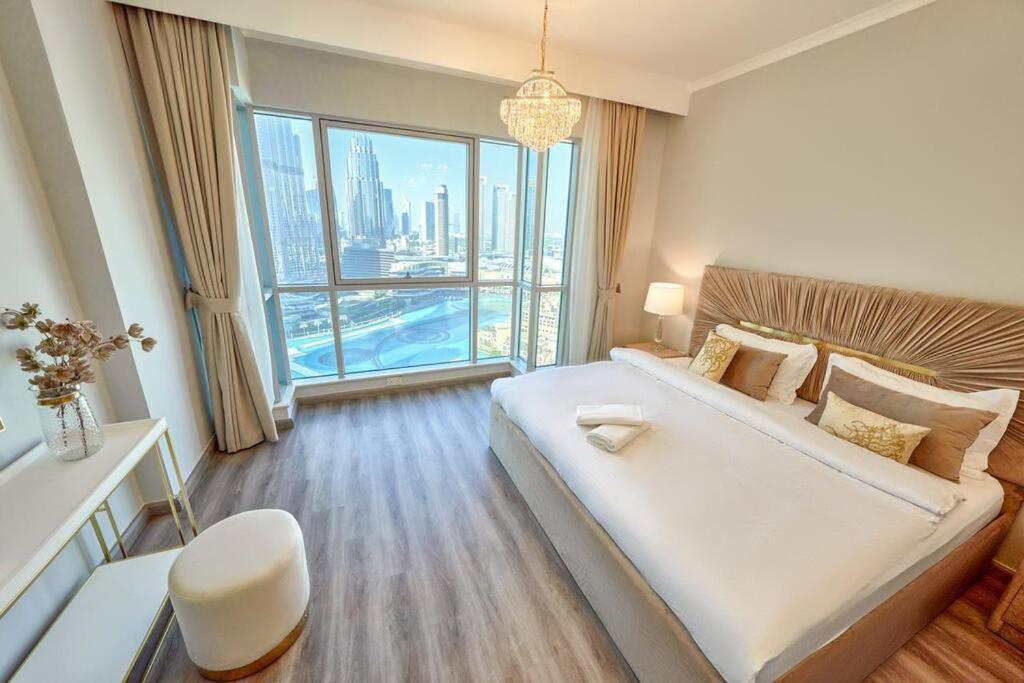 Апартаменти Magnificent Luxury 3Br With Amazing Burj & Fountain View Дубай Екстер'єр фото