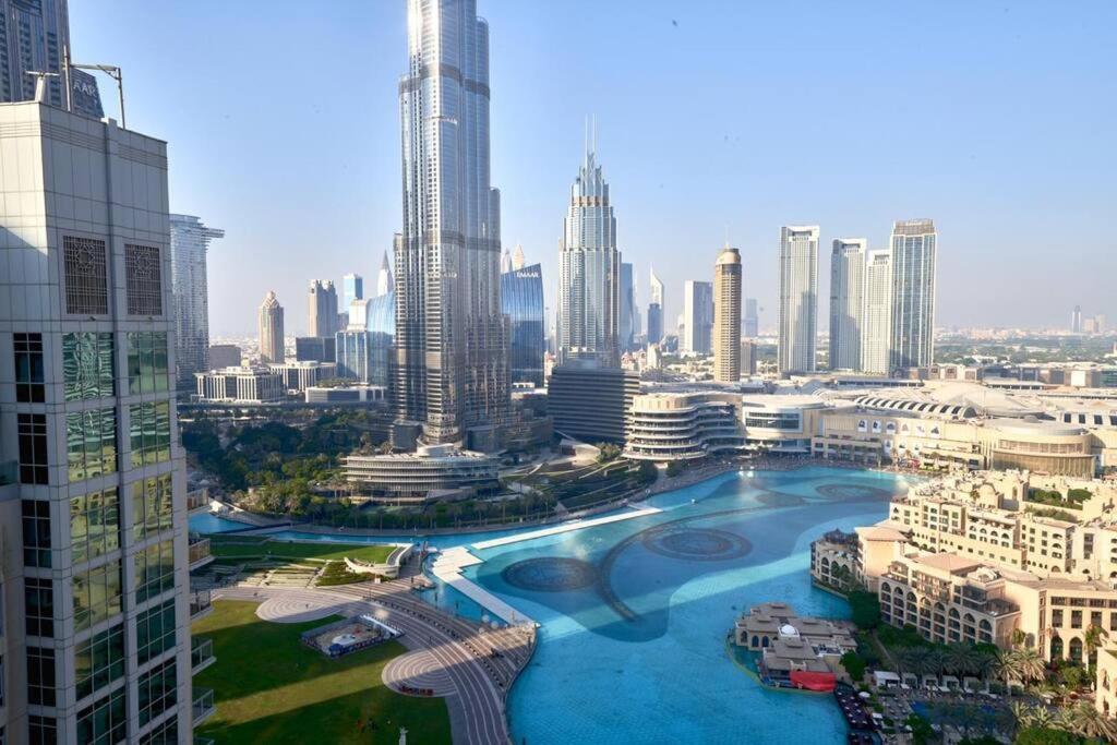 Апартаменти Magnificent Luxury 3Br With Amazing Burj & Fountain View Дубай Екстер'єр фото