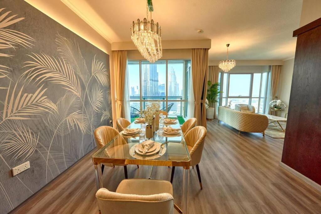Апартаменти Magnificent Luxury 3Br With Amazing Burj & Fountain View Дубай Екстер'єр фото