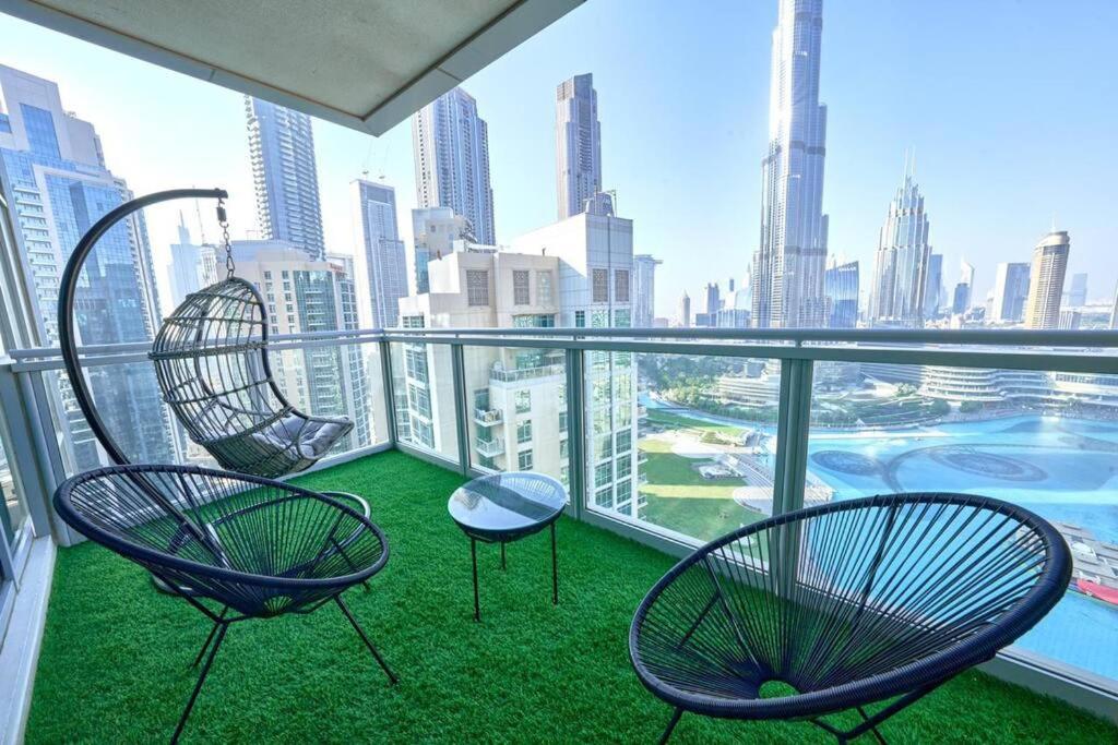 Апартаменти Magnificent Luxury 3Br With Amazing Burj & Fountain View Дубай Екстер'єр фото